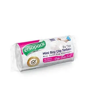 ERSOPACK 40*50 MİNİ BOY ÇÖP POŞETİ