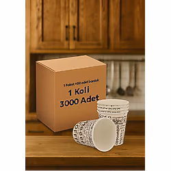 4 OZ KARTON BARDAK 3000'Lİ